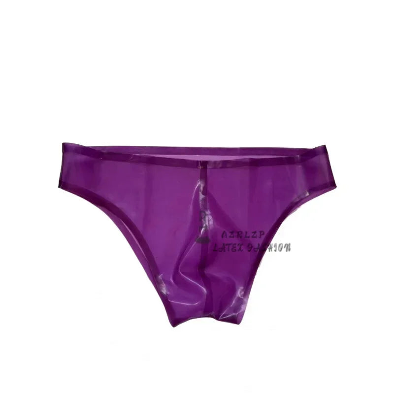 Sexy Fetish Men'S Latex Panties Rubber Briefs Handmade