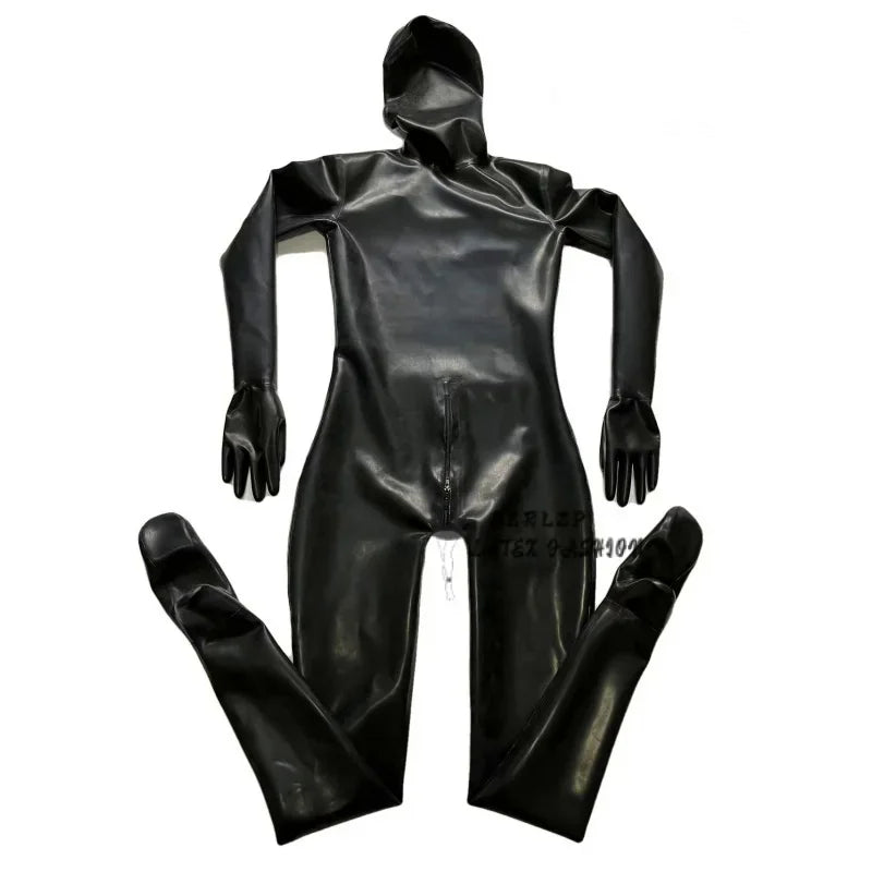 Latex Skin-tight garment jumpsuit Latex cat suit thickness 1.0mm