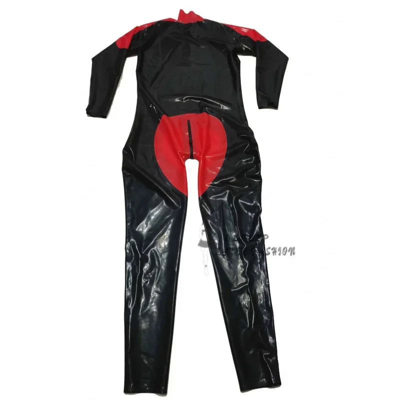 Latex Rubber Sports Tight Uniform Suit Party