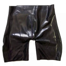 Handgemachte Gummihose für Herren, Latex-Shorts für Herren mit 2-Wege-Reißverschlüssen im Schritt