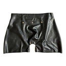 Latex Gummi Leotard Sexy Party Boxershorts mit Schrittteil 0,4 mm