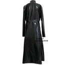 Natural Latex Clothes Women's Dresses Women's Skirts Windbreakers Coats Slim Long Sleeves with Belt Customized