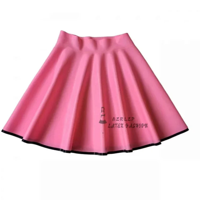 Latex Mini Skirt