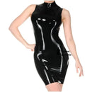 セクシーノースリーブ ラテックスドレス サマードレス オーダーメイド