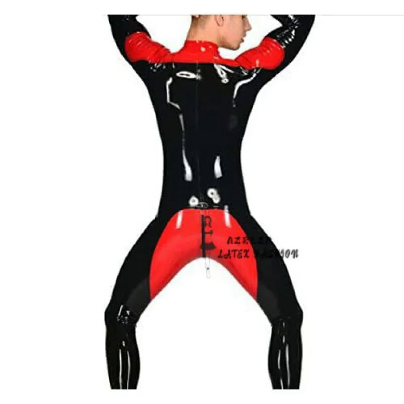 Latex Rubber Sports Tight Uniform Suit Party