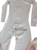 Sexueller Ganzkörper-Catsuit aus rosa Latex