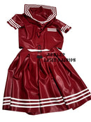 Women's Latex JK Uniform/Sailor Suit Set-Cosplay Costume Anime Halloween Costume