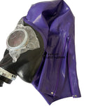 Latex Hood Rubber Mask with Gas Mask