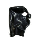 Latex Hoods Rubber Fetish Mask Eyes Mouth Opened