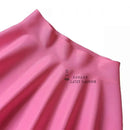 Latex Mini Pleated Skirt
