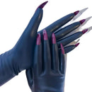 Latex Gloves with Nails Rubber Manicure Gloves