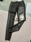 Sexy Elastic Latex Pants Rubber Leggings Cosplay Clothing