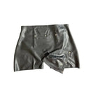 Latex Rubber Leotard Sexy Party Boxer Shorts With Crotch Piece
