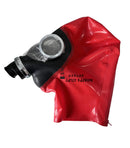 Latex Hood Rubber Mask with Gas Mask