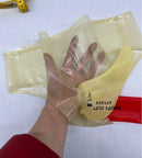 Men'S Latex Panties Briefs With Front And Back Penis Sleeve Condoms