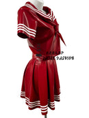 Women's Latex JK Uniform/Sailor Suit Set-Cosplay Costume Anime Halloween Costume