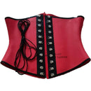 Women's Latex Corset Rubber Underbust Bustiers cosplay costumes