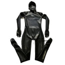 1.0mm Latex Full Coverage Bodysuit Rubber Catsuit With Hooded Gloves And Socks