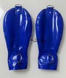 Latex Fetish Hand Bondage Boxing Gloves with Zipper