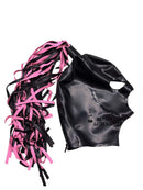 Latex Hood Mask with Latex Wig