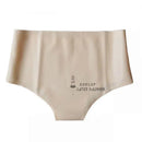 Woman Mid Waist Sexy Latex Panties Rubber Briefs Shorts Underwear