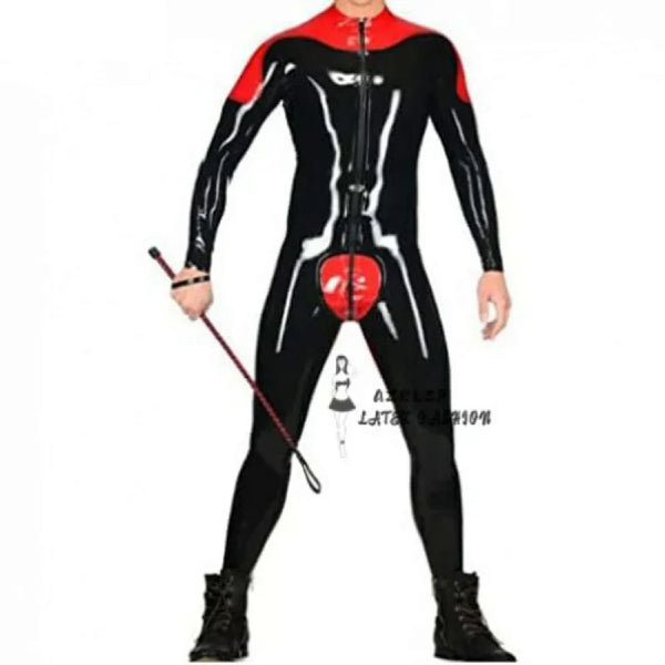 Latex Rubber Sports Tight Uniform Suit Party