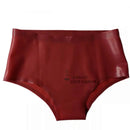 Mid Waist Sexy Latex Höschen Gummi Slips Shorts Unterhose Unterwäsche Bottom